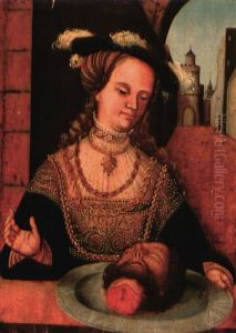Herodiade by Lucas Cranach the Elder