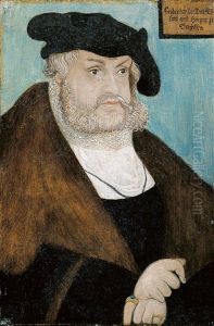 Bildnis Des Kurfursten Friedrich Iii. Von Sachsen