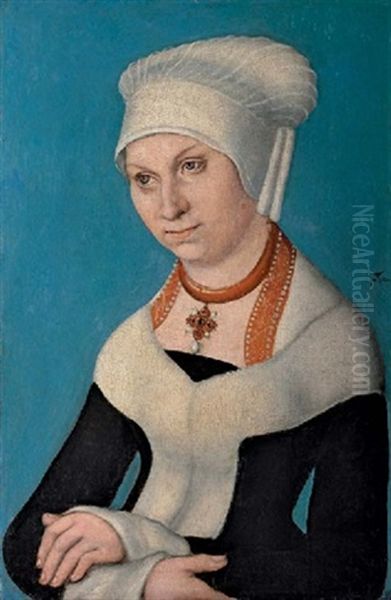 Portrait Of Barbara Duchess Of Saxony - view 1