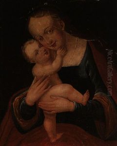 Maria Hilf by Lucas Cranach the Elder