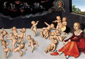 Melancholia (collab. W/studio Of Cranach) by Lucas Cranach the Elder