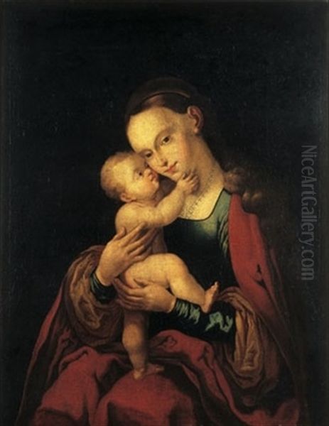 Vierge A L'enfant - view 1