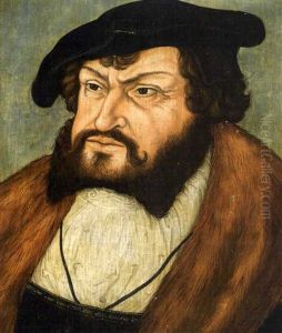 Portrait Des Prinz Von Saxen by Lucas Cranach the Elder