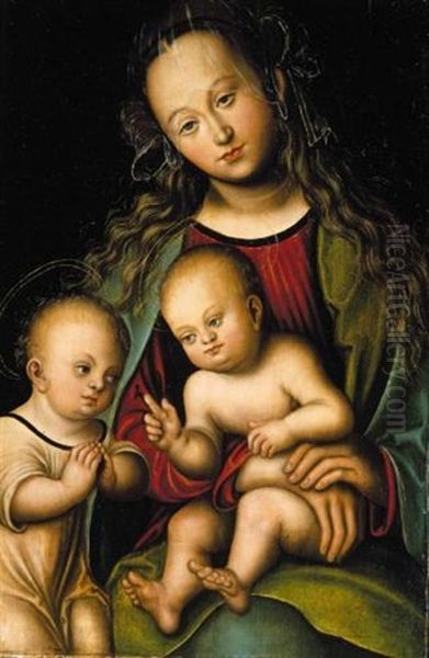 Virgin And Child With The Infant St. John The Baptist - view 1