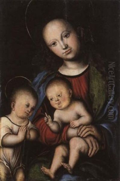 Madonna Mit Kind Und Dem Johannesknaben - view 1