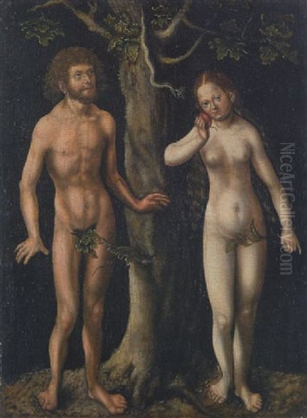 Adam Und Eva Unter Dem Baum Der Erkenntnis - view 1