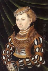 Bildnis Der Prinzessin Margarethe Von Sachsen by Lucas Cranach the Elder