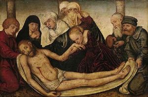 The Lamentation by Lucas Cranach the Elder