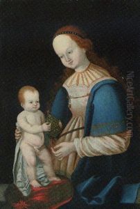 The Madonna And Child by Lucas Cranach the Elder