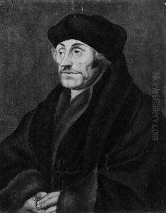 Bildnis Des Humanisten Erasmus Von Rotterdam by Lucas Cranach the Elder