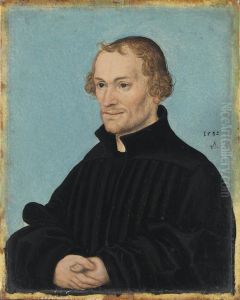 Bildnis Des Philipp Melanchthon by Lucas Cranach the Elder