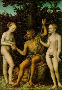 The Choice Of Hercules by Lucas Cranach the Elder