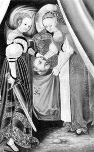 Judith Mit Dem Haupt Des Herodes by Lucas Cranach the Elder