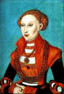 Portrait Of Sibylle Von Cleve, Electress Of Saxony