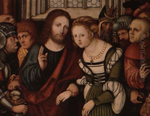 Le Christ Et La Femme Adultere - view 1