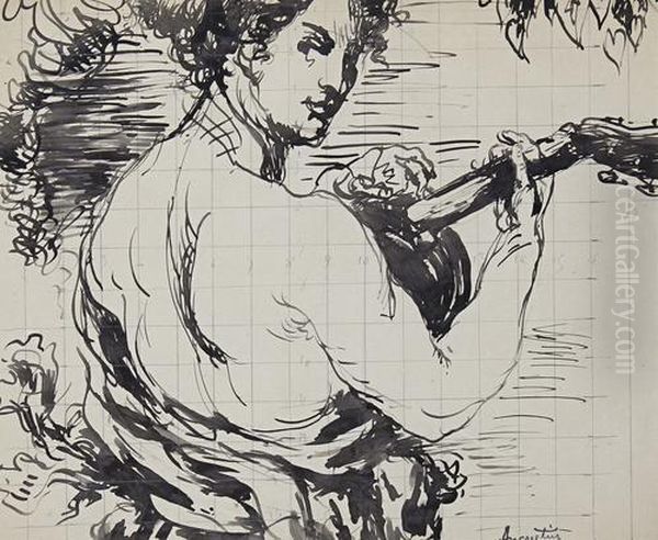 The Guitar Player - view 1