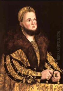 Portrait D'un Riche Personnage by Lucas Cranach the Elder