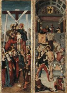 Die Anbetung Der Hirten by Lucas Cranach the Elder