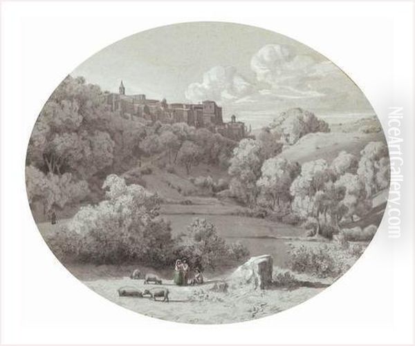 Paysage D'italie - view 1