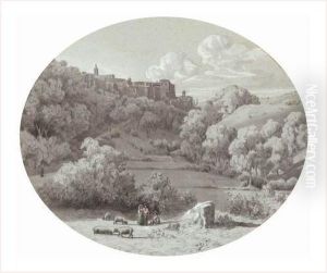 Paysage D'italie by Gaspard Anrioud