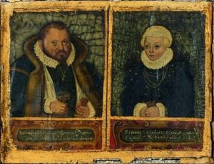 Double Portrait : Ludwig Vi, 1539 - 1583 Et Elisabeth Von Essen, Son Epouse, 1539 - 1582
