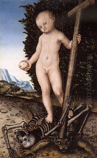 The Infant Christ As Redeemer - view 1