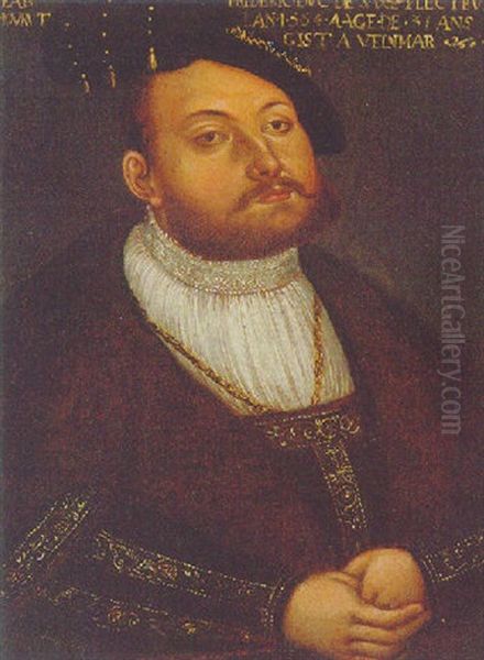 Portrait Of Johann Friedrich, Elector Of Saxony - view 1