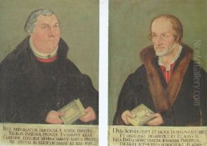 Portrait Of Martin Luther In A Black Coat Portrait Of Martin Luther In A Black Coat