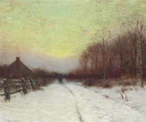 Winter Sunset - view 1