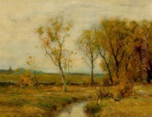 Autumn In The Mohawk Valley, New York by Bruce Crane