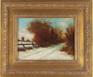 Snowy Lane by Bruce Crane