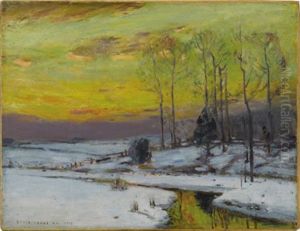 Winter Stream by Bruce Crane