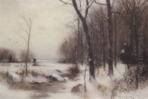 A Winter Morning by Bruce Crane