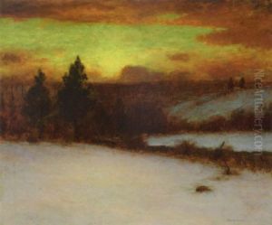 Winter Sunset by Bruce Crane