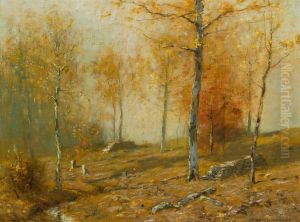 Autumn Woodlands by Bruce Crane
