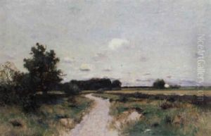 Extensive Landscape With View Of A Farm Extensive Landscape With View Of A Farm