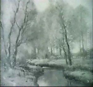 The Stream, Indian Summer by Bruce Crane