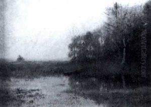 Landscape With Pond by Bruce Crane