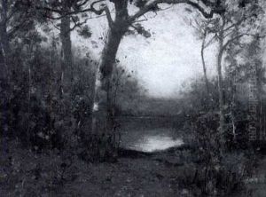Path To The Pond by Bruce Crane