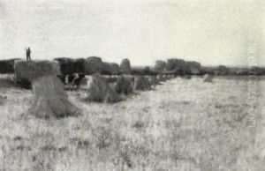 Harvesting Hay by Bruce Crane