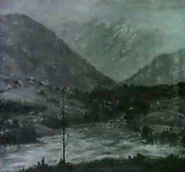 Mountain Stream In Spring - view 1
