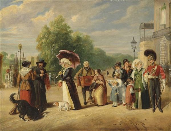 Hyde Park Corner With The Duke Of Wellington's Regiment - view 1