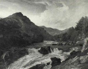 Fishing In A Mountain River
