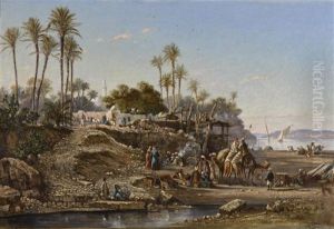 Campement En Nubie 1853