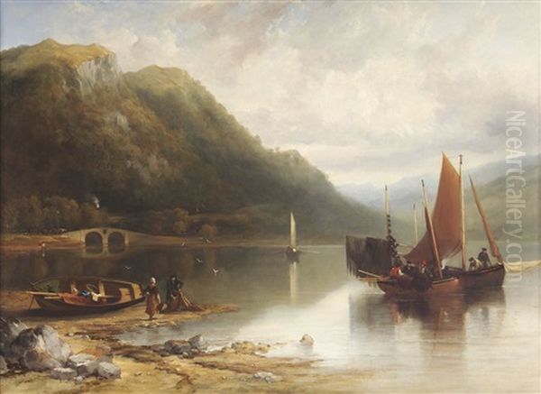 Fishing Boats, Loch Fyne - view 1