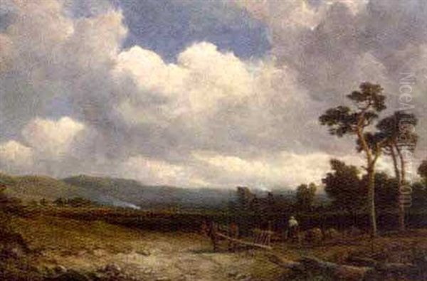 Tilling The Land, Early August - view 1