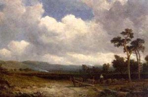 Tilling The Land, Early August by Edmund Thornton Crawford