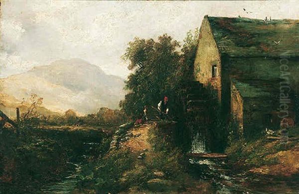 Watermill, Near The Pass Of Leny - view 1