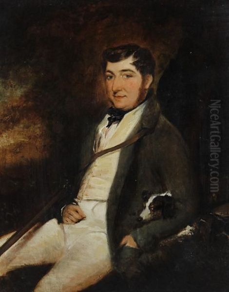 A Portrait Of A Gentleman Seated - view 1