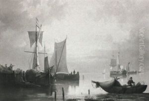On The French Coast by Edmund Thornton Crawford